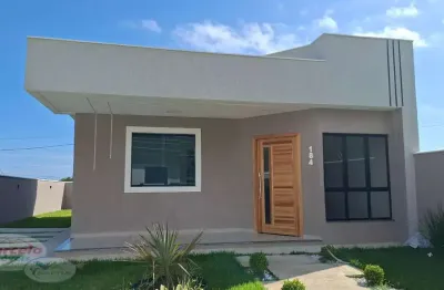 Casa em condomínio fechado com 2 quartos à venda no Caxito, Maricá 