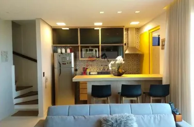 Apartamento duplex com 2 suítes em parque enseada, guarujá/sp