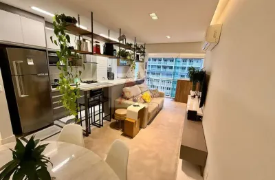 Apartamento com 1 dormitório ao lado da unifesp  em vila matias, santos/sp