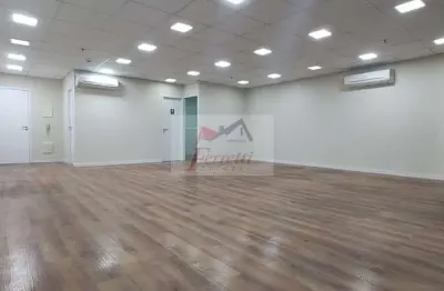 Sala com 84,28 m² pronta para trabalhar com 2 vagas de garagem em valongo, santos/sp