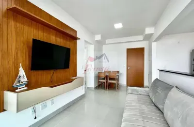 Apartamento com 2 dormitórios pronto a 50 metros da praia dos astúrias, guarujá/sp