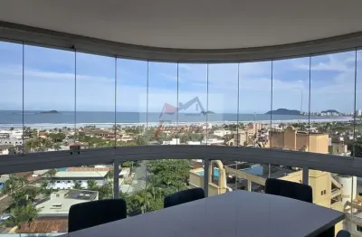 Apartamento com 3 suítes mobiliada e climatizada à venda em enseada, guarujá/sp