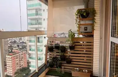 Apartamento com 1 suíte mobiliado e climatizado em embaré, santos/sp