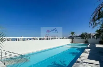 Apartamento com 3 dormitórios com porteira fechada à venda  em boqueirão, santos/sp