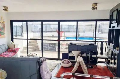 Cobertura duplex com 360 mts2, á venda na vila mariana, piscina ptivativa