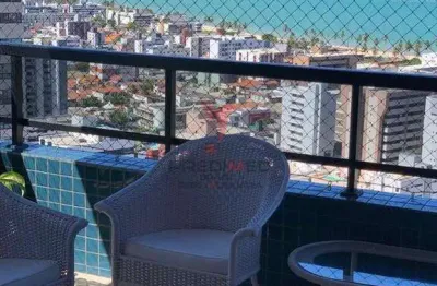 Apartamento com 4 quartos à venda no manaíra, joão pessoa , 210 m2 por r$ 1.250.000