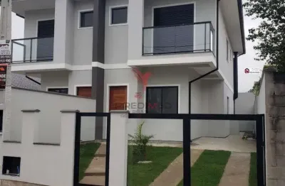 Lindos sobrados a venda com 3 dormitórios sendo 1suíte com sacada, em palhoça sc