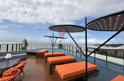 Super oportunidade de venda de flat à beira-mar do cabo branco, com vista definitiva