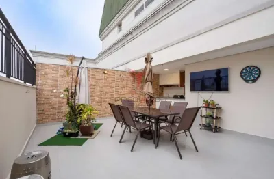 Cobertura a venda no morumbi com 104 m2, duas vagas de garagem