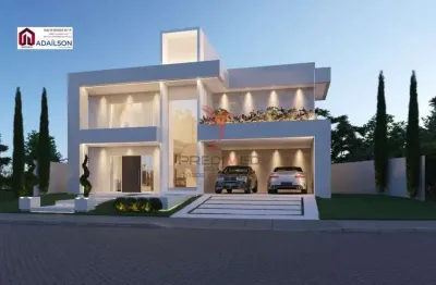 Casa alto padrão em  condomínio fechado com 4 quartos à venda, 400m² - em florianópolis sc