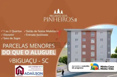 Apartamento com 2 quartos à venda na Rua José João de Souza, Jardim Janaina, Biguaçu