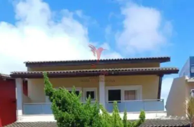 Casa de alto padrão em lauro de freitas,,com 5 suites, piscina, jardim,4 vagas de garagem