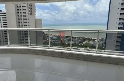 Vende-se apartamento de luxo, com vista definitiva, no altiplano de cabo branco