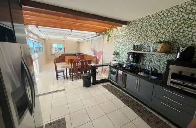 Magnífica cobertura duplex em rancho fundo,itú,com 3 quartos , 4 vagas, vista indevassável