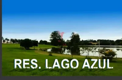 Terreno de 1012 m² no residencial lago azul: na melhor localização do condomínio