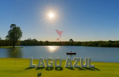 Dois terrenos no residencial lago azul: vista espetacular!