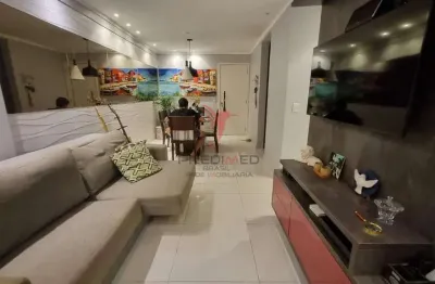 Apartamento com dois quartos andar alto no brisamar