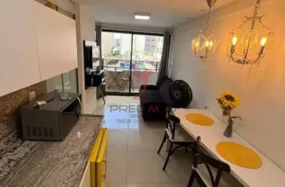 Apartamento flat mobilado, no bairro do cabo branco,com um quarto