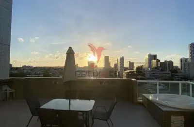 Cobertura mobilada, pronto a morar,linear em tambauzinho . joão pessoa