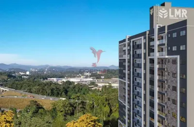 Apartamento em blumenau , sacada com churrasqueira. bairro fidélis