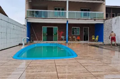 Excelente casa duplex com piscina a apenas 300 metros da praia em iguaba grande