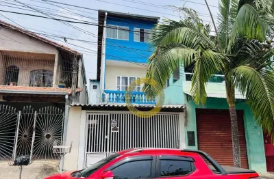 Sobrado com 5 dormitórios à venda, 295 m² por r$ 410.000,00 - conjunto residencial galo branco - são josé dos campos/sp