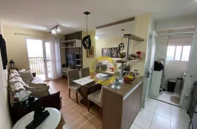 Apartamento cond fatto acqua com 3 dormitórios à venda, 65 m² por r$ 425.000 - jardim ismênia - são josé dos campos/sp