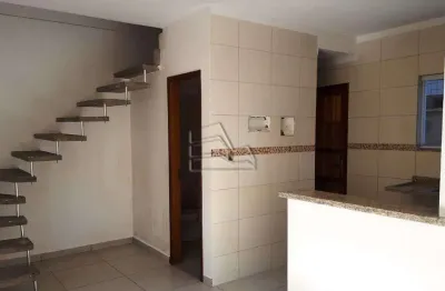 Casa em condomínio para venda em são vicente, jardim paraíso, 2 dormitórios, 2 banheiros, 1 vaga