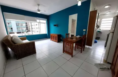 Apartamento para venda em santos, pompéia, 1 dormitório, 1 banheiro, 1 vaga