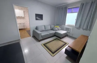 Apartamento para locação em santos, gonzaga, 1 dormitório, 2 banheiros, 1 vaga