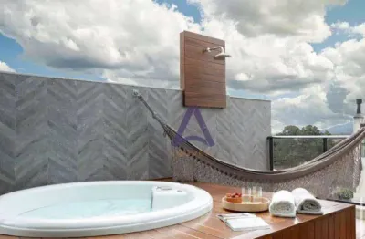 Cobertura com 2 dormitórios à venda, 113 m² por r$ 1.950.000,00 - campeche - florianópolis/sc