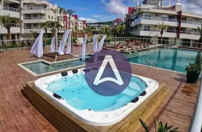 Apartamento com 3 dormitórios à venda, 124 m² por r$ 2.400.000,00 - campeche - florianópolis/sc