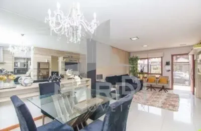 Casa em condomínio fechado com 3 quartos à venda na rua aldo sani, 164, hípica, porto alegre por r$ 730.000