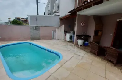 Casa em condomínio fechado com 3 quartos à venda na rua carlos maximiliano fayet, 215, hípica, porto alegre por r$ 600.000