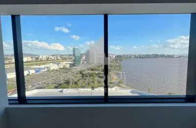 Sala comercial para alugar na avenida padre cacique, 2893, cristal, porto alegre por r$ 2.450