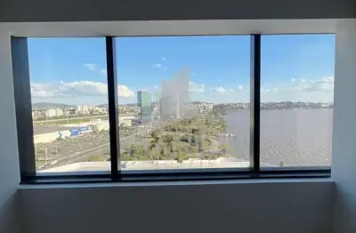 Sala comercial para alugar na avenida padre cacique, 2893, cristal, porto alegre por r$ 2.450