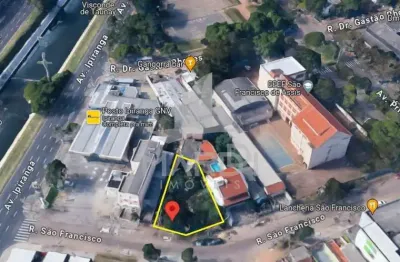Terreno à venda na rua são francisco, 56, santana, porto alegre por r$ 320.000