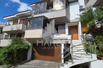 Casa em condomínio fechado com 3 quartos à venda na avenida jacuí, 740, cristal, porto alegre por r$ 1.080.000
