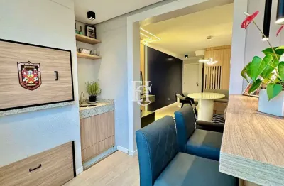 Apartamento finamente mobiliado à venda em barreiros, são josé/sc