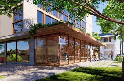Studio em construção a 350m da praia – viva a modernidade e o charme de jurerê