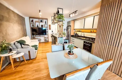 Apartamento com sofisticação e praticidade no pagani, com possibilidade de permuta