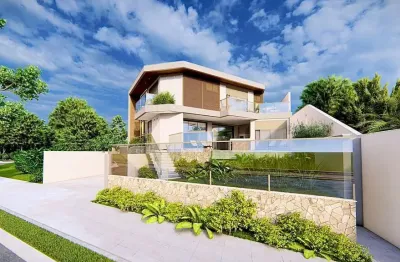 Residência alto padrão em construção à venda no bairro cacupé