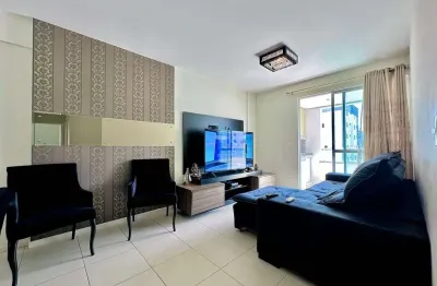 Apartamento amplo em andar alto e vista parcial para o mar no kobrasol