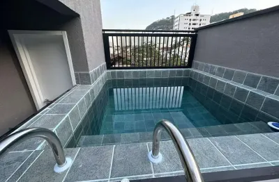 Lindíssimo Villagio Triplex com 2 dormitórios, Piscina e churrasqueira no bairro do Marapé em Santos (SP) R$.719.000,00 !