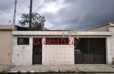 Casa com 159m², 2 dormitórios, 2 banheiros e um grande Quintal na parte de trás á venda no Bairro Jardim Castelo por R$253.000,00.