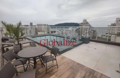 Apartamento de 2 dormitórios com suíte e lazer completo no bairro da Aparecida em Santos (SP) por R$.850.000,00 !