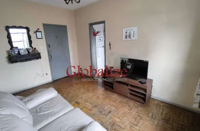 Apartamento à venda com 2 dormitórios e 1 vaga no bairro da Vila Mathias em Santos por R$ 290.000,00