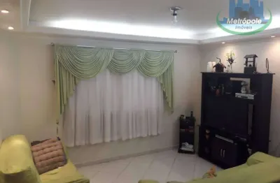 Sobrado com 3 dormitórios à venda, 155 m² por r$ 680.000,00 - chácara do vovô - guarulhos/sp