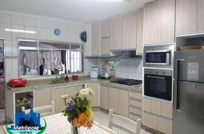 Sobrado com 5 dormitórios à venda, 600 m² por r$ 615.000,00 - parque continental - guarulhos/sp