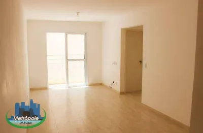 Apartamento com 2 dormitórios, 62 m² - venda por r$ 339.000,00 ou aluguel por r$ 2.100,02/mês - vila rio de janeiro - guarulhos/sp